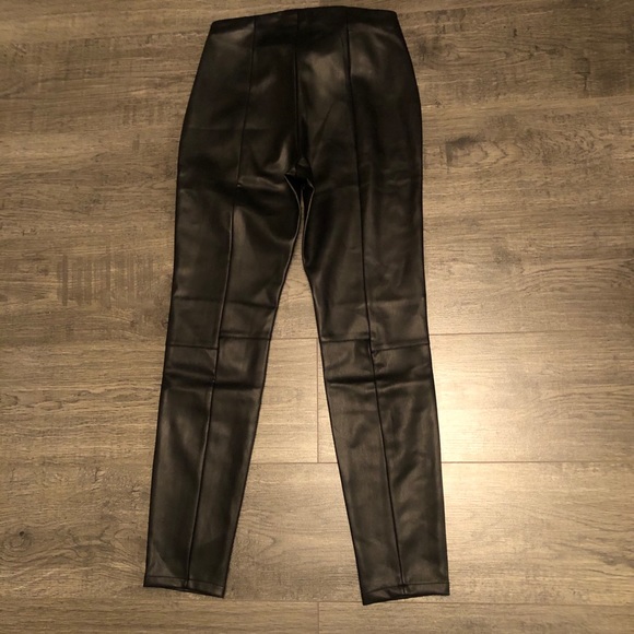 NWT Cupcakes & Cashmere Cedric Faux Leather Pants - Picture 5 of 7